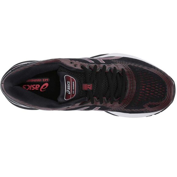 Asics Men's Gel-Nimbus 21 Running Shoes 1011A169 Size 12 Medium D Wine Black - Picture 2 of 9